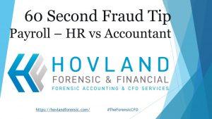 fraud tip by certified forensic accountant