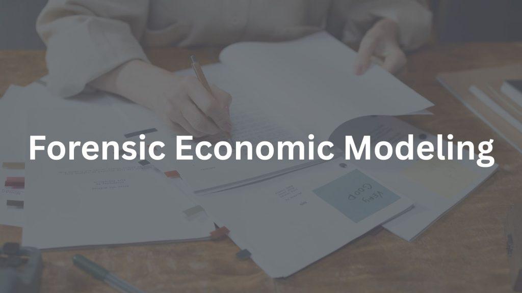 Forensic Economic Modeling